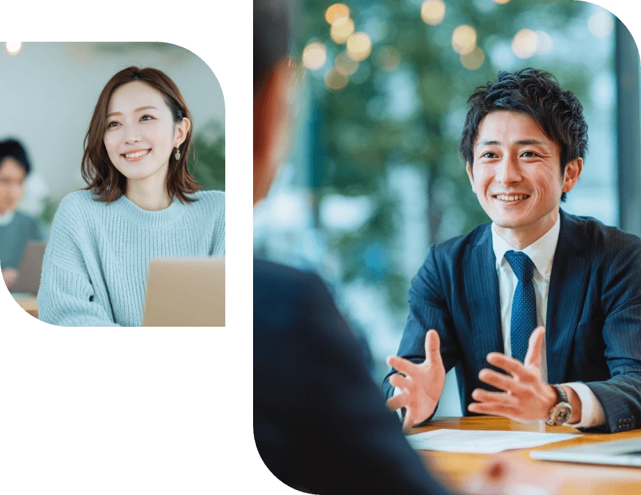 内部監査人材ポータルがマッチングしている様子