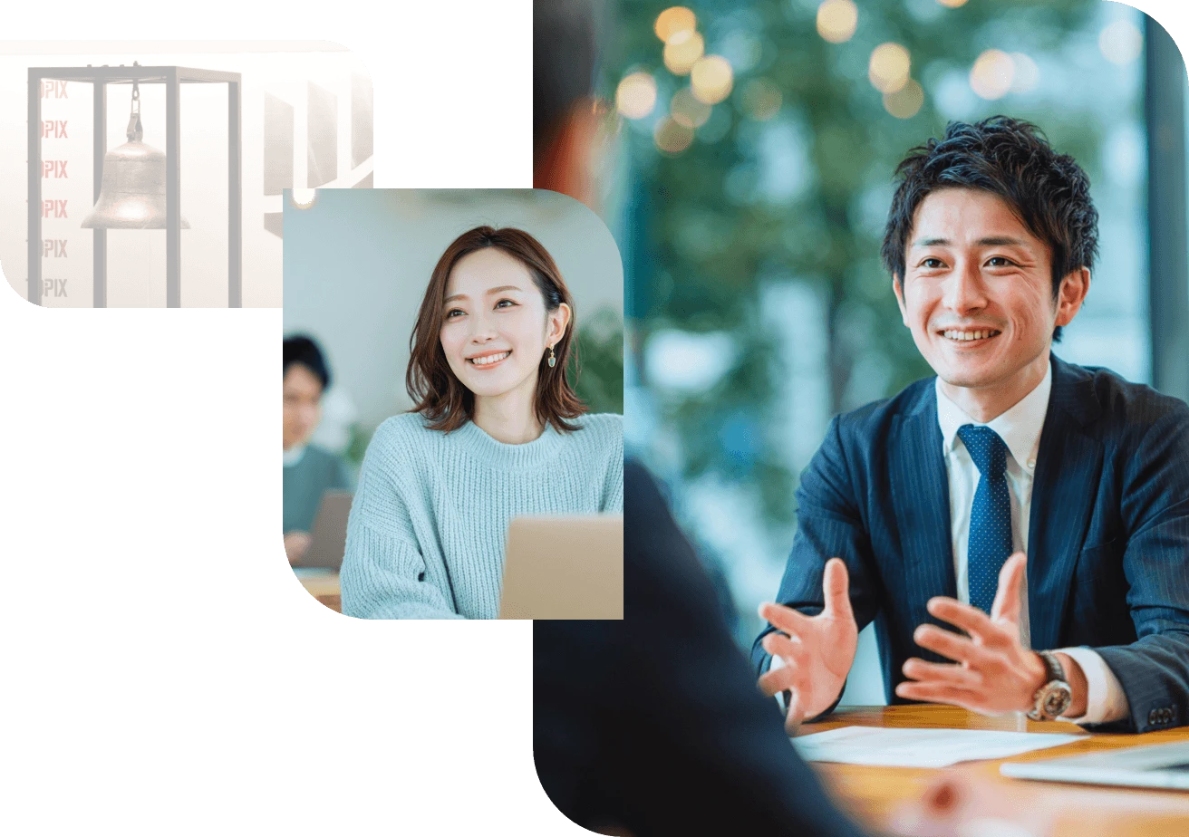 監査役人材ポータルがマッチングしている様子
