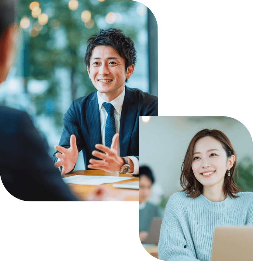 内部監査人材ポータルがマッチングしている様子