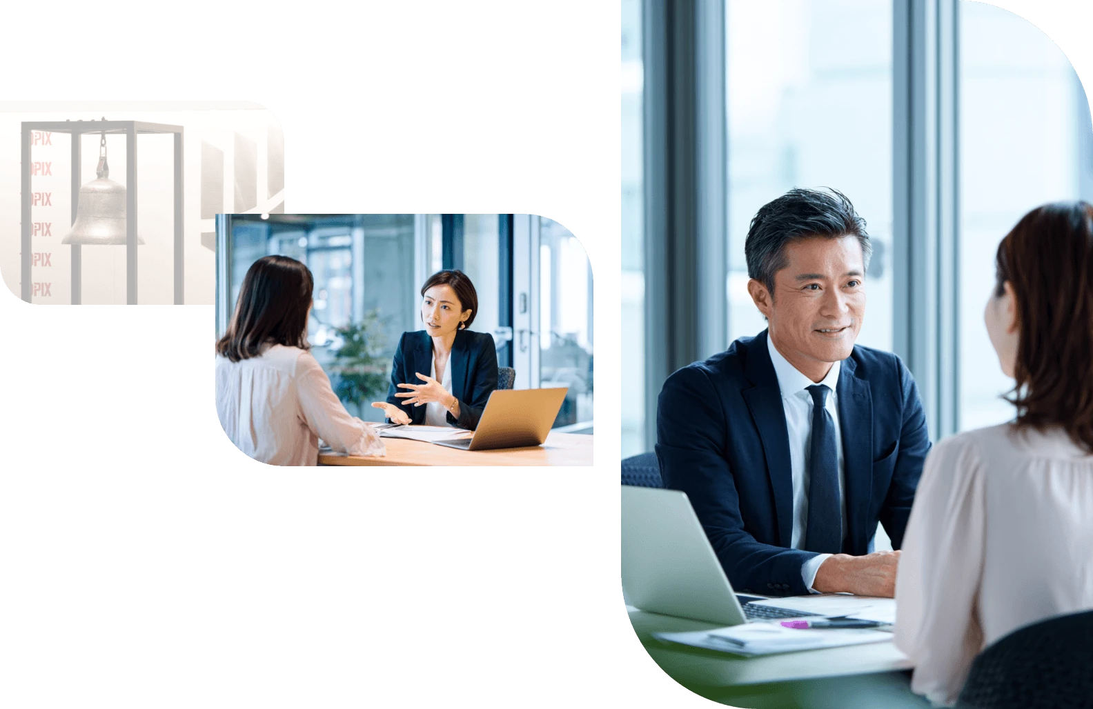 監査役人材ポータルがマッチングしている様子